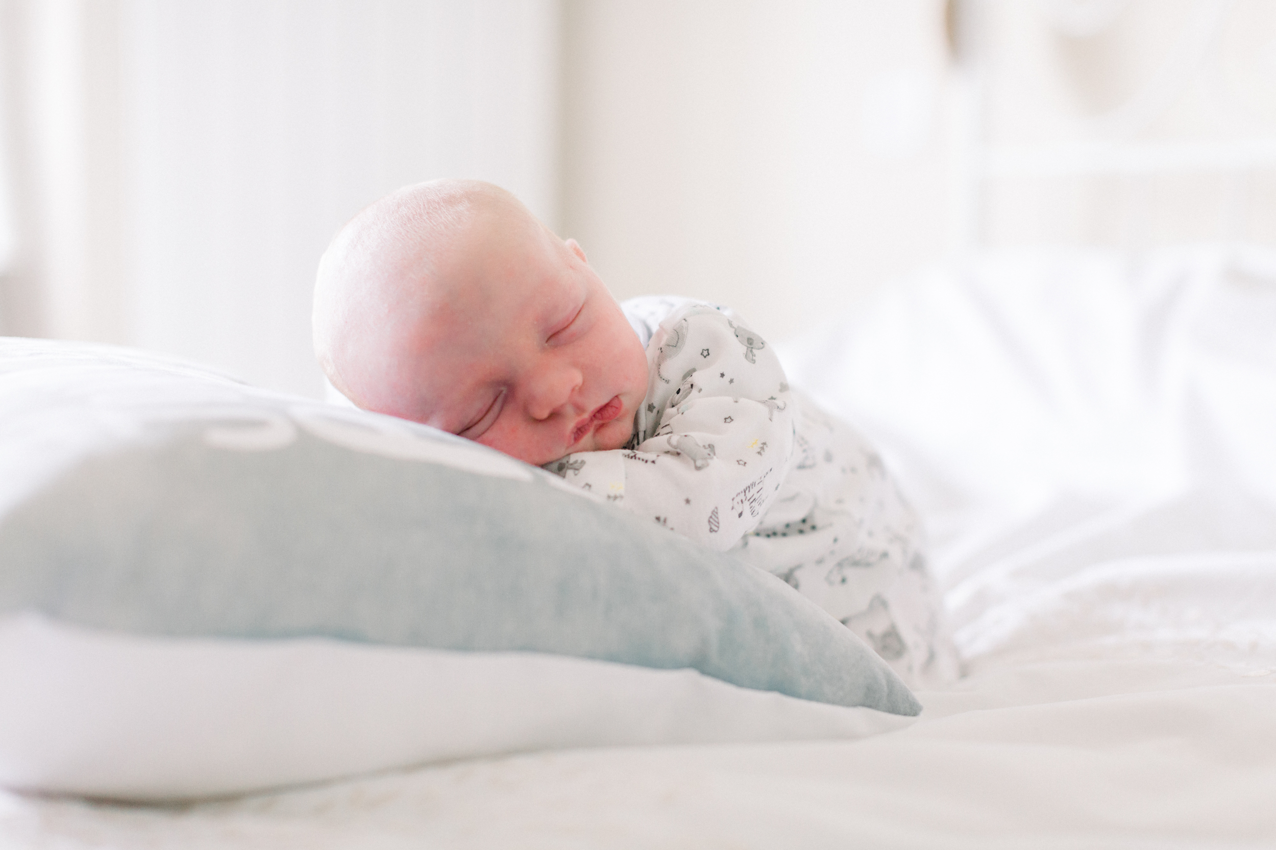 newborn at-home photography
